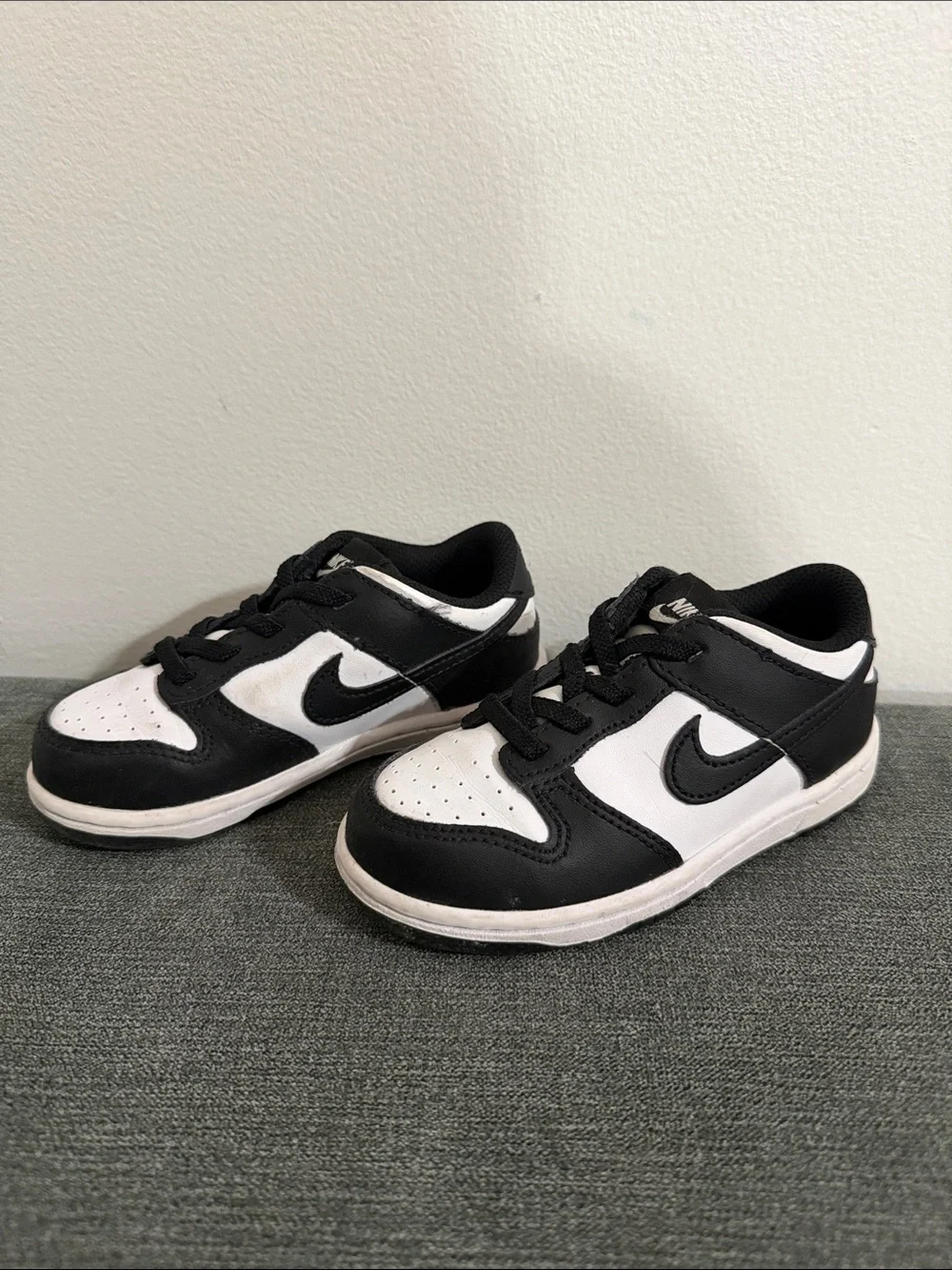 Nike Kids Black and White dunk Sneakers